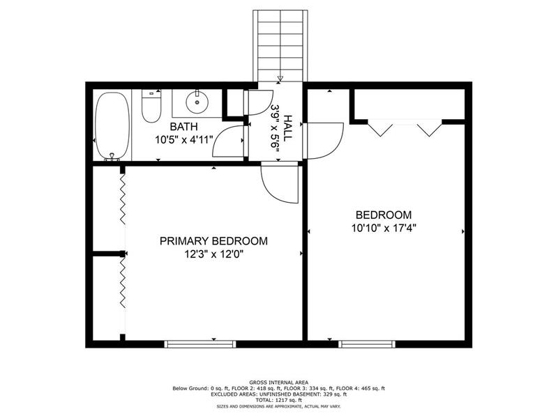 Lower Level Floor Plan