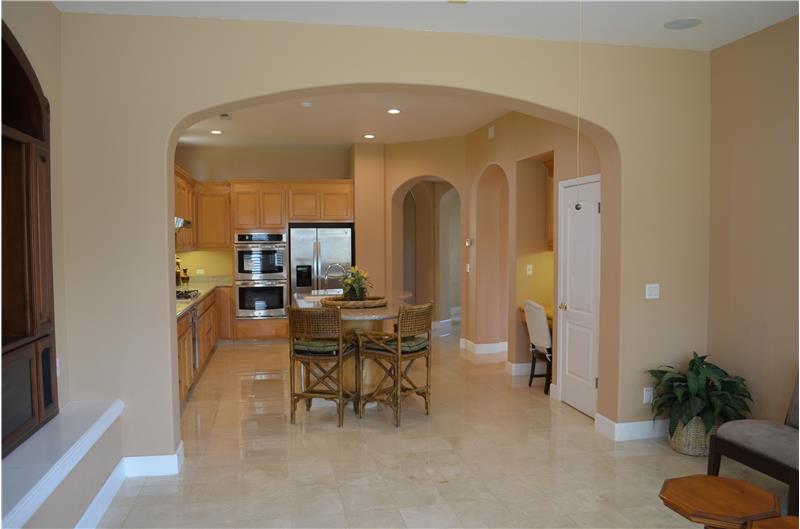 Kitchen from Family Room
