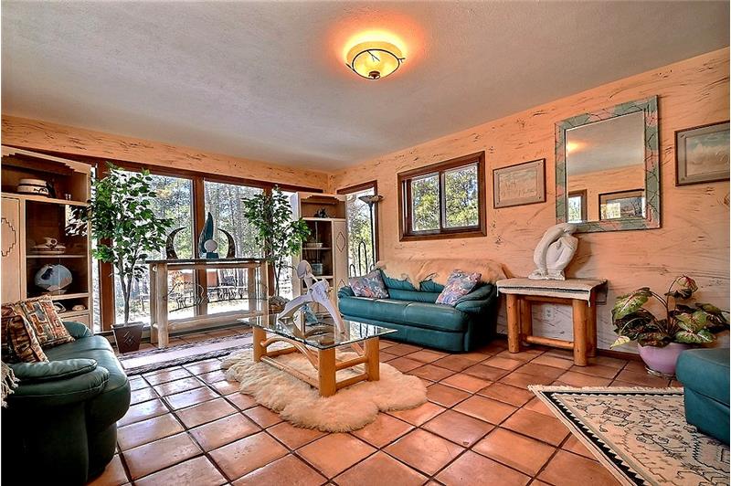 Tiled Sunroom/Angle 2