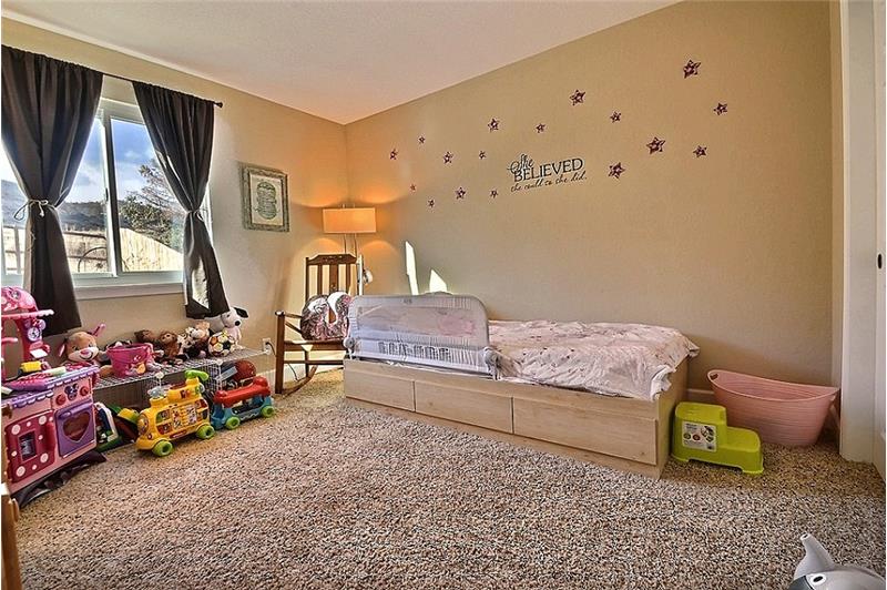 Second Main Level Bedroom - West Facing Views & Sun