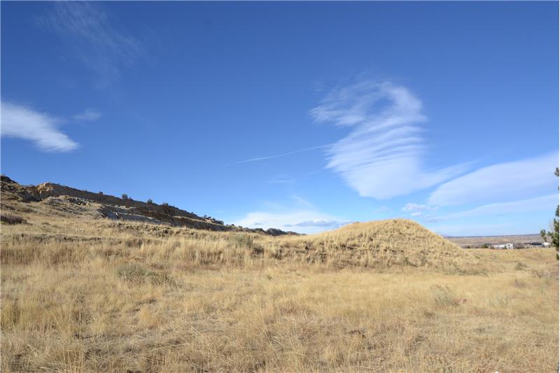 Meadow and Hogback Behind Property To Northwest