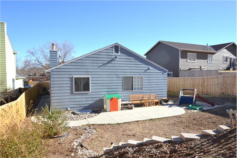 Back Yard, Patio and Fully Fenced Yard