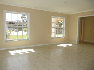 Living Room and Foyer