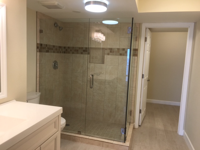 Master Shower and Walk-in Closet