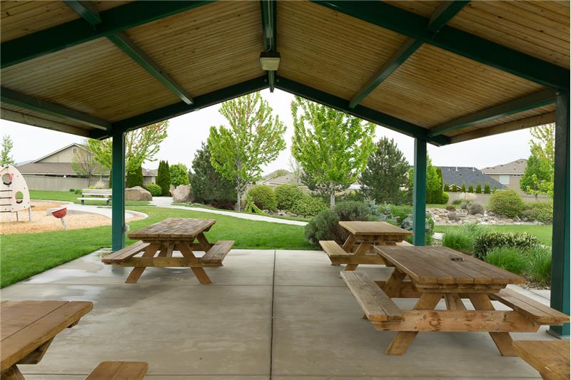 One of many parks with sheltered areas for large group use