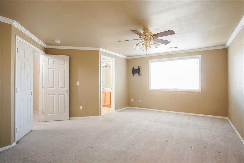 Spacious Master Suite