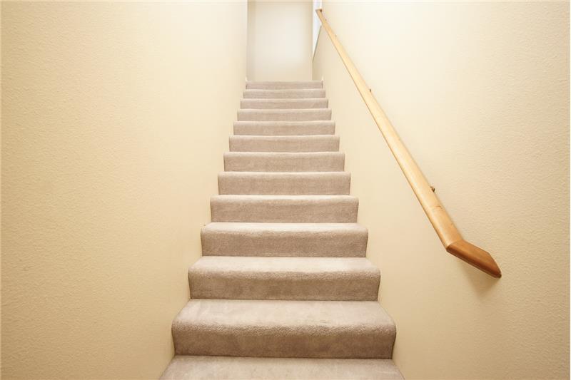 Heading Upstairs to the 3 bedrooms