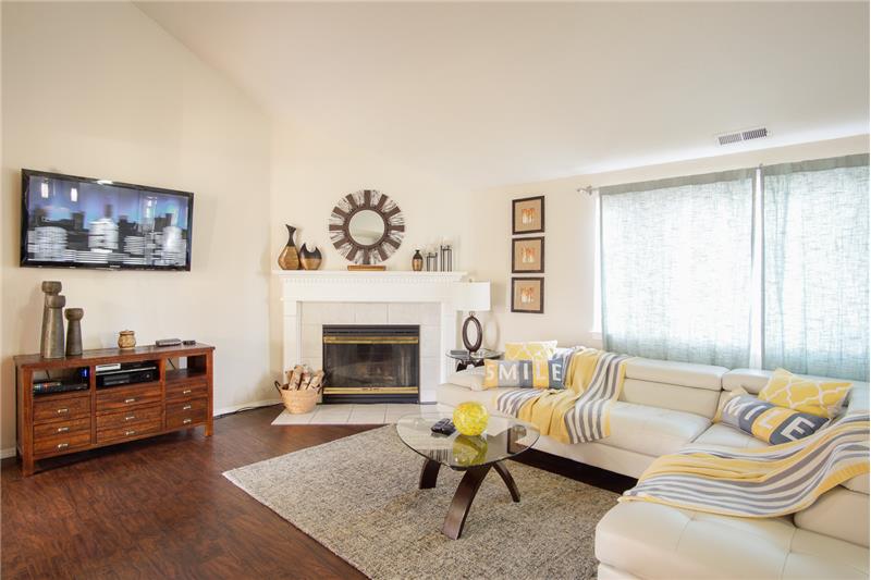 Bright & Open Living Area