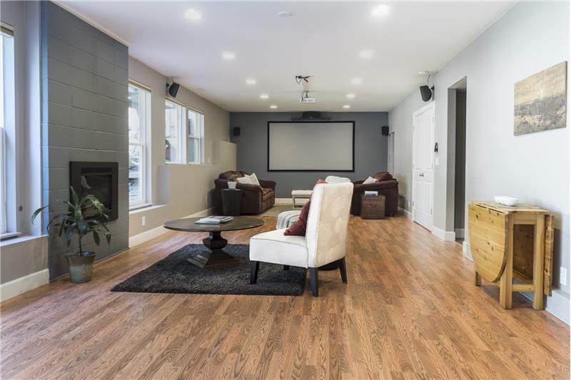 Spacious is the word! Imagine the possibilities with this large family / recreation room.