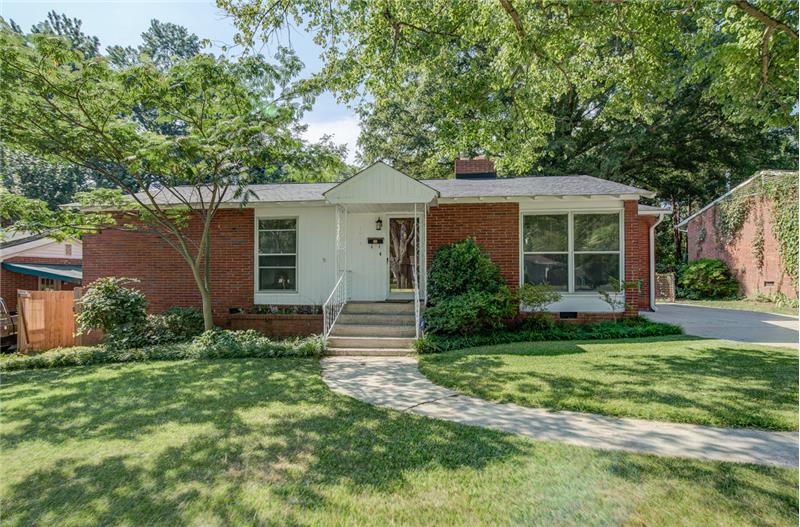 This home is perfectly located near Myers Park, Park Rd Shopping Center and the light rail!