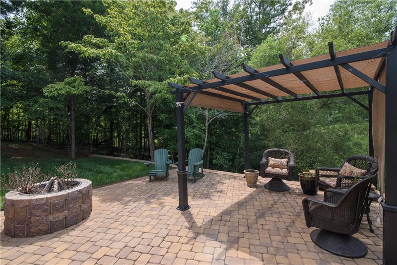 Full shade or full sun...the choice is yours with the covered patio areas.