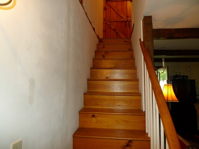 Stairs to the bedroom