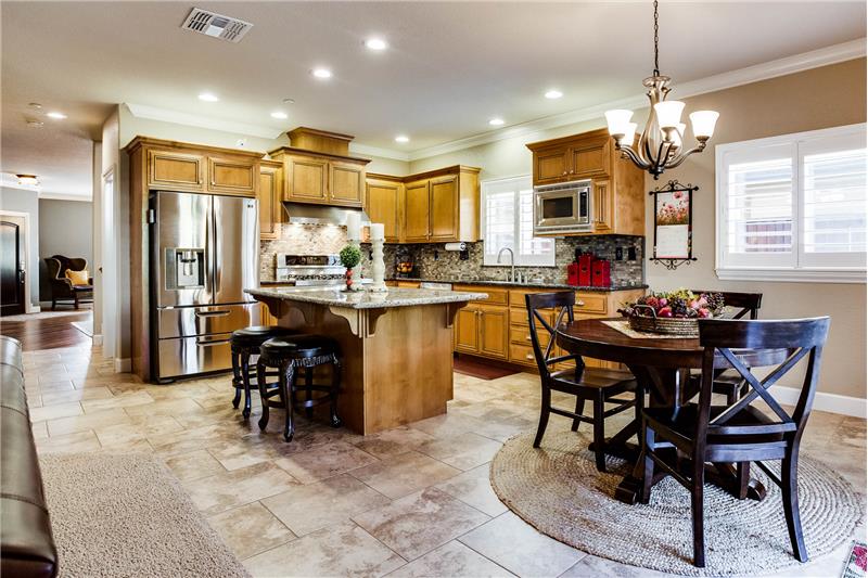 open floor plan