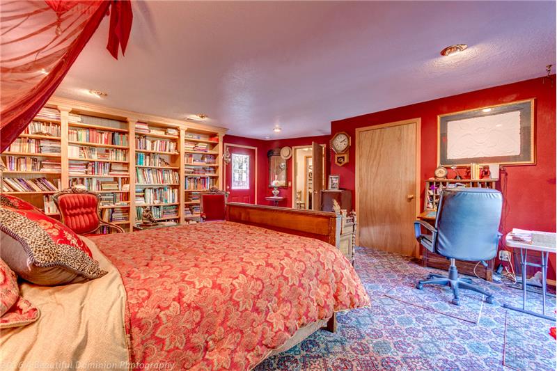 Bookcases in Second Master Suite