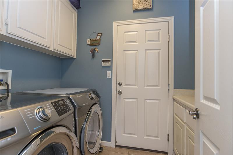 Downstairs Laundry Room w/sink