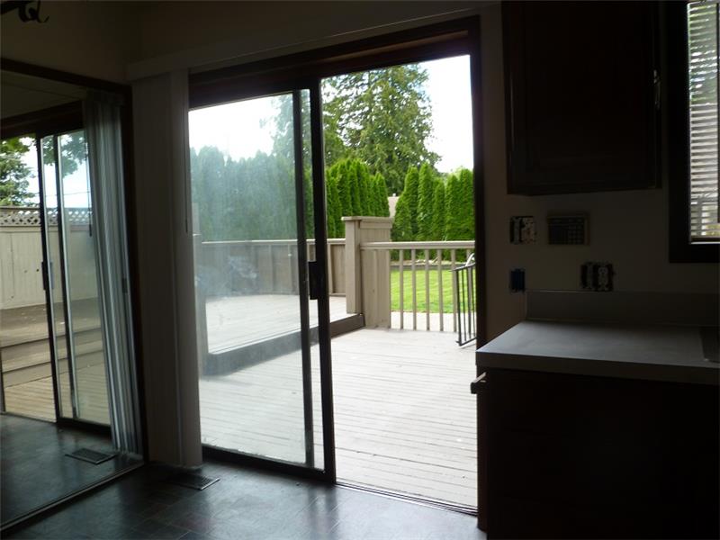 Slider doors to deck, Main House