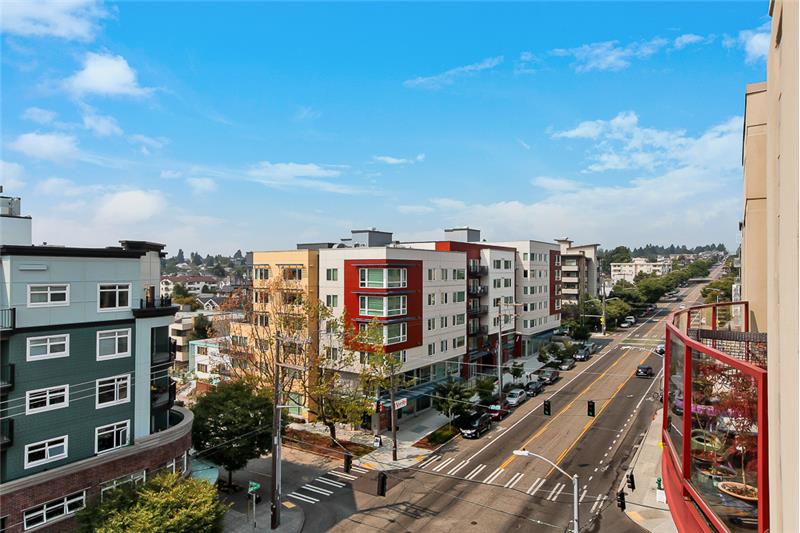 View to the north of newly finished construction