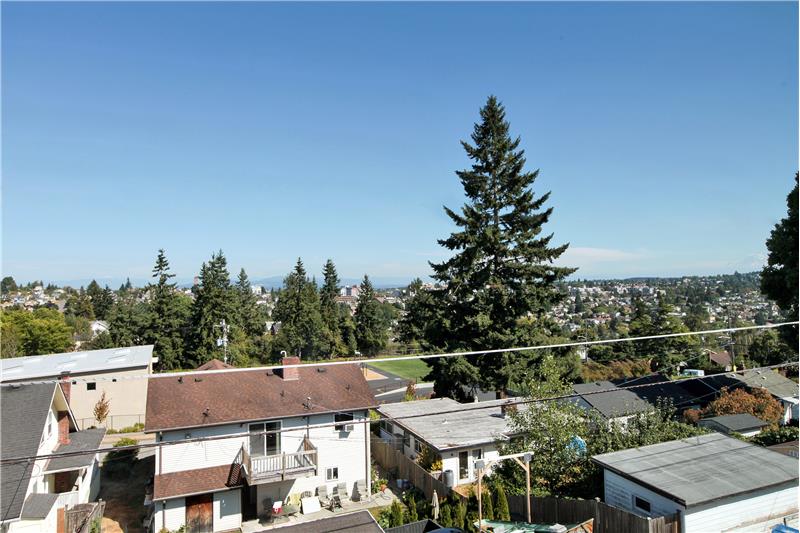 View from deck