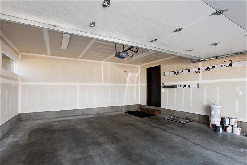Spacious Two Car Garage