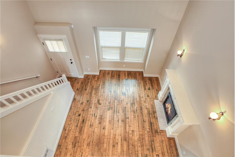 From master loft to main level.