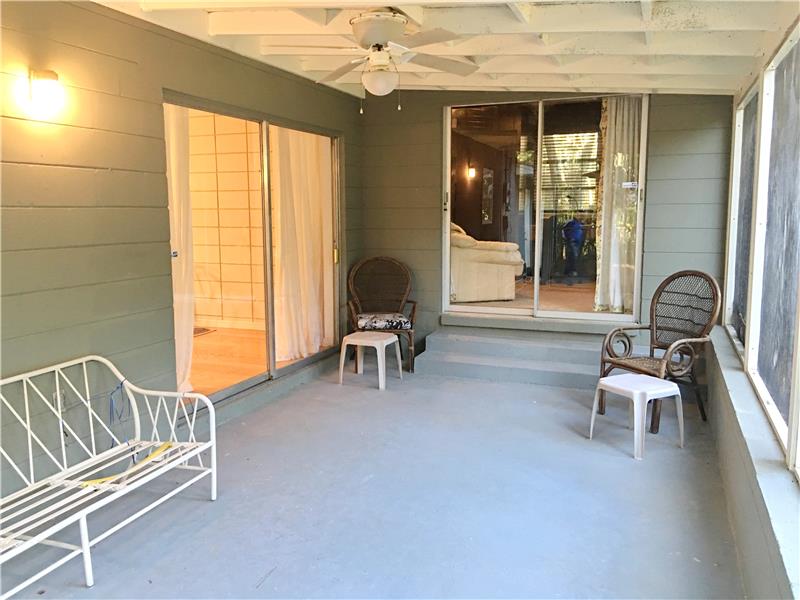 Large Screened Patio
