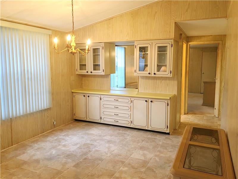 Dining Area with Built Ins