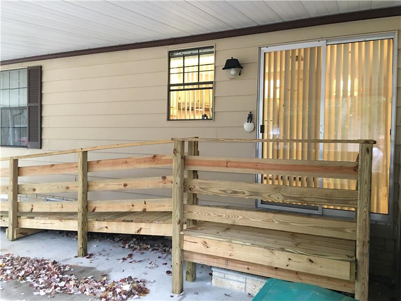 Side Door to Kitchen Area