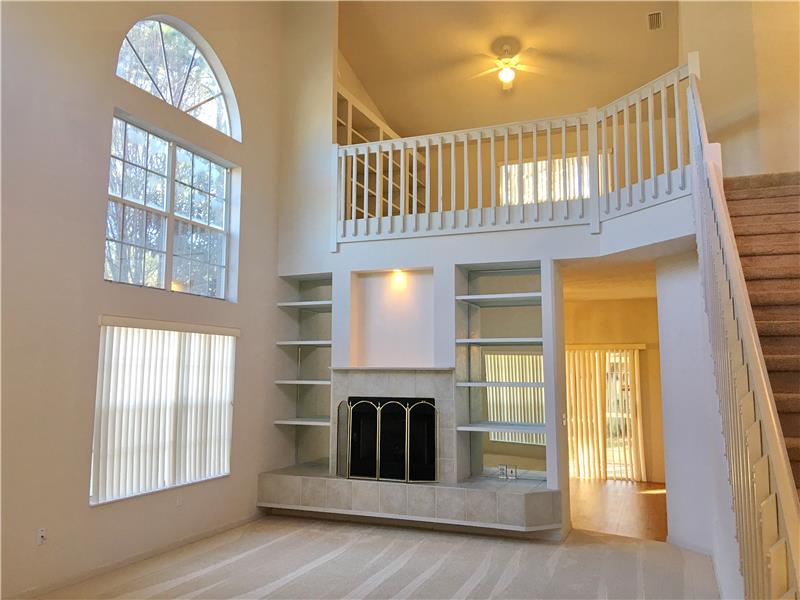 Foyer View to Living Room
