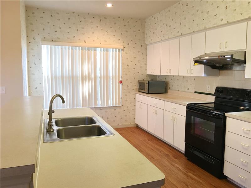 Kitchen Breakfast Nook at Window