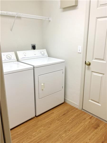Inside Laundry Room Downstairs