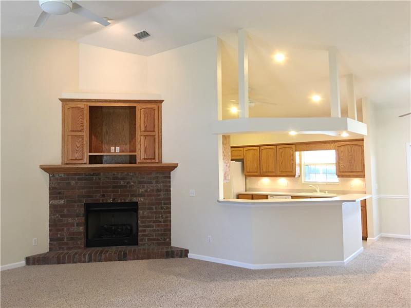 Great Room Vaulted Ceiling