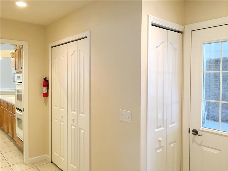 Pantry Hall to Garage Access