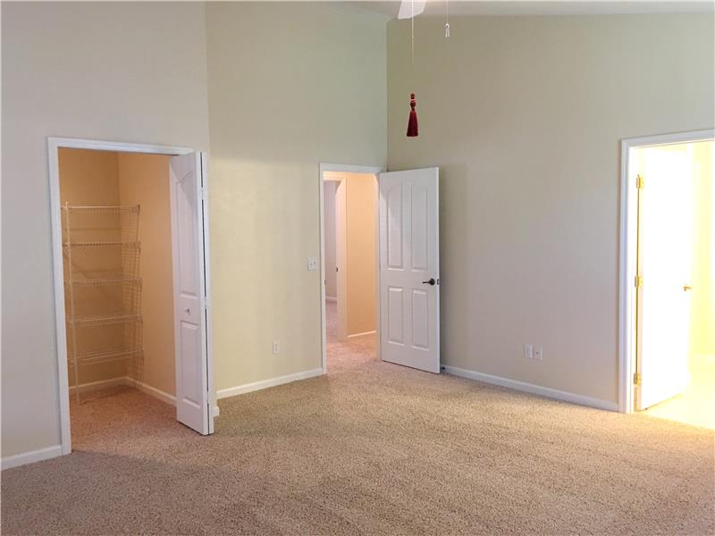 Master Suite with Walk In Closet