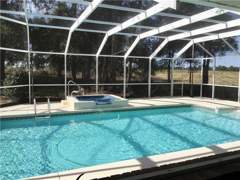 Heated Pool and Spa