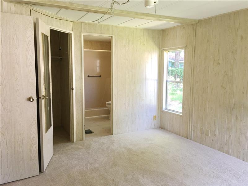 Master Bedroom with Walk in Closet