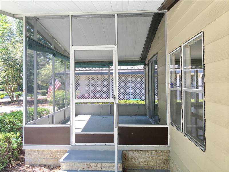 Front Screen Patio