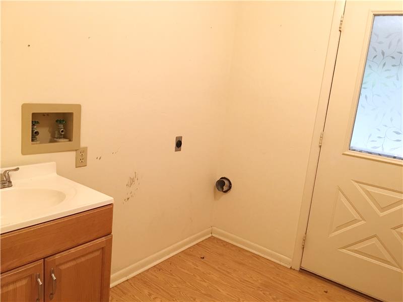 Inside Laundry Room
