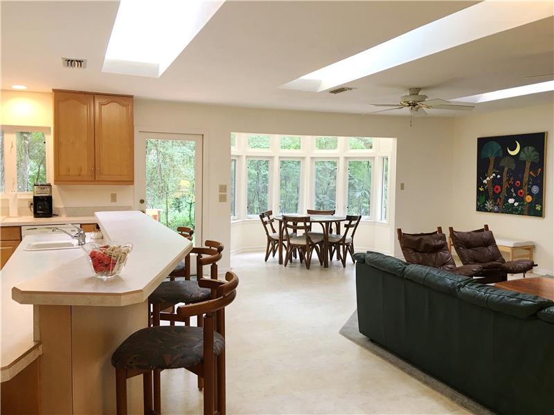 Kitchen and Family Room Interior