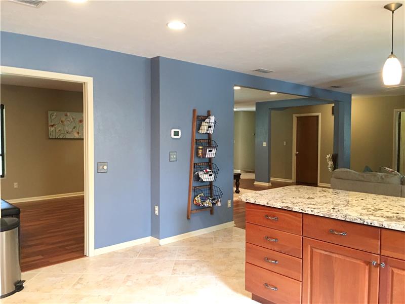 Kitchen to Dining Room Entry