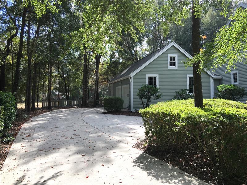 Driveway to Garage
