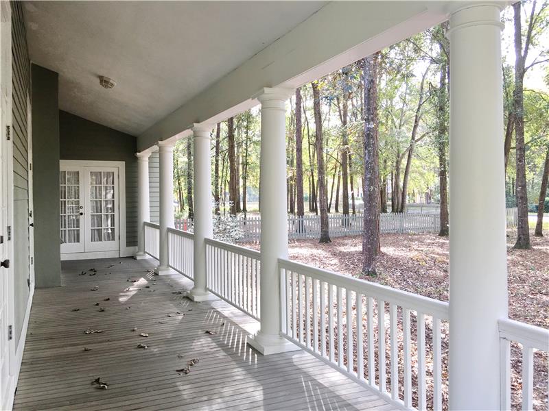 Wrap Around Porch with a View