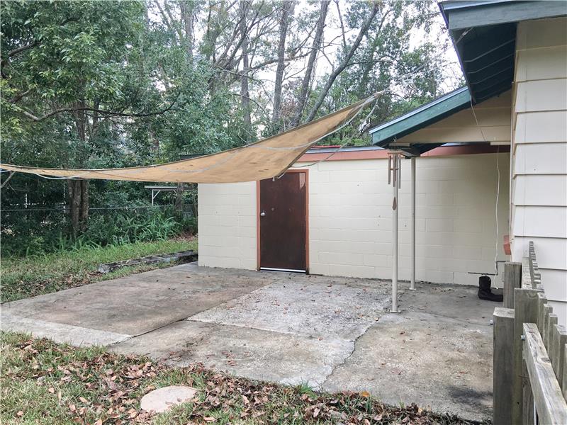 Rear Patio