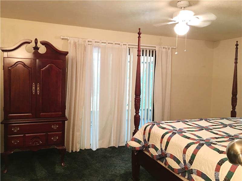 Master Bedroom Doors to Patio