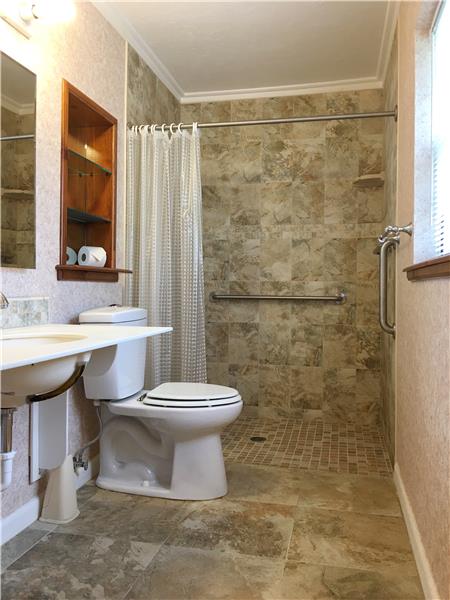 Master Bath Wheelchair Friendly