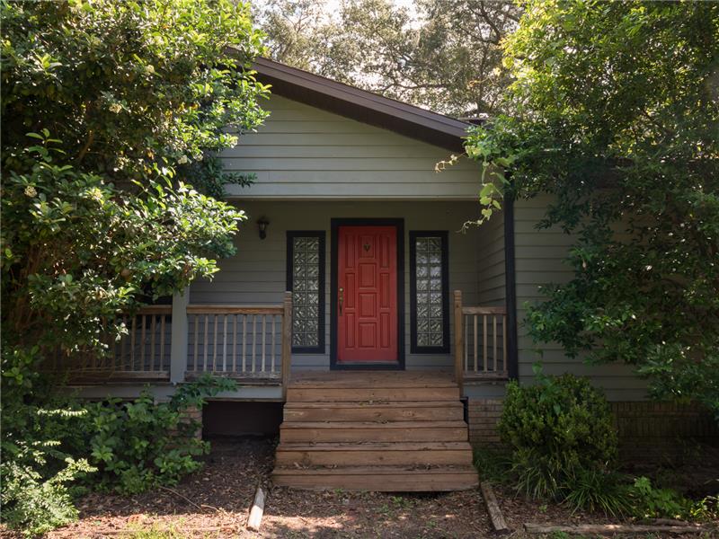 Front Door and Wrap Around Porch
