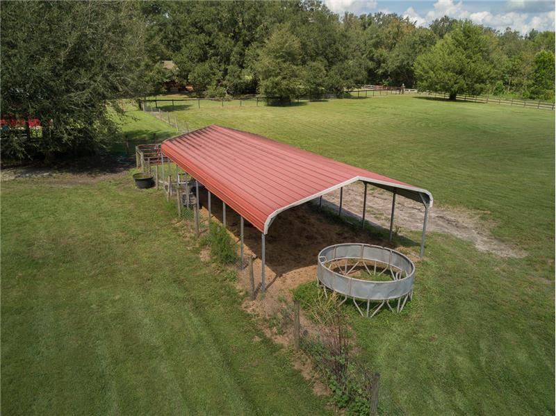 Run in Shed in North Pasture