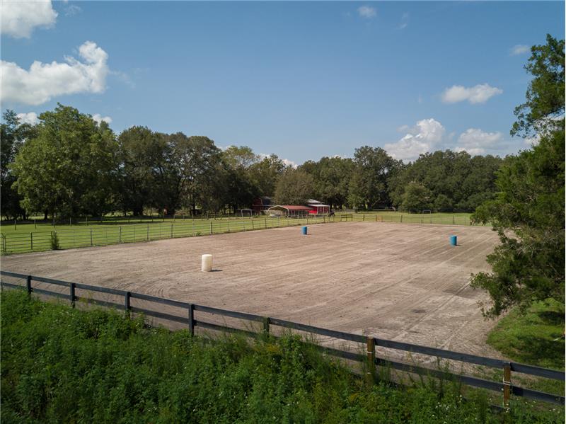 Fenced Horse Arena