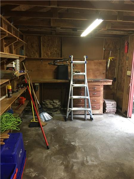 Workshop with Lights and Power