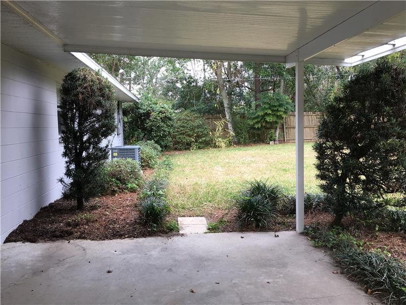 Rear Patio
