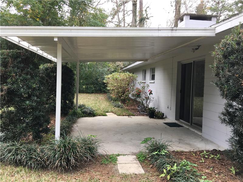 Rear Patio